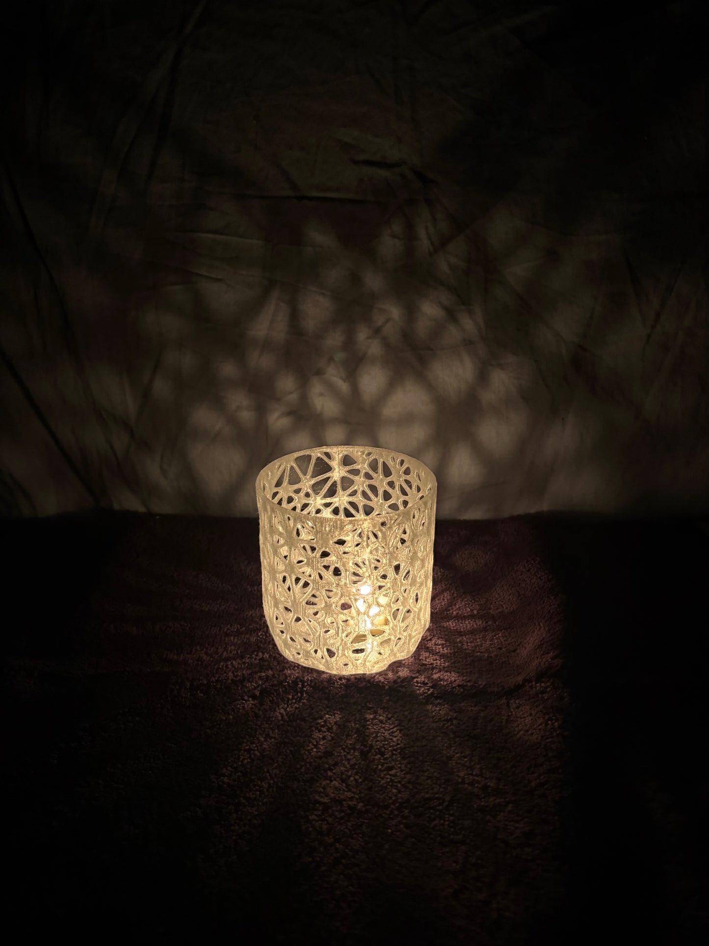 3D Printed Shadow Light – Modern Ambient Decor